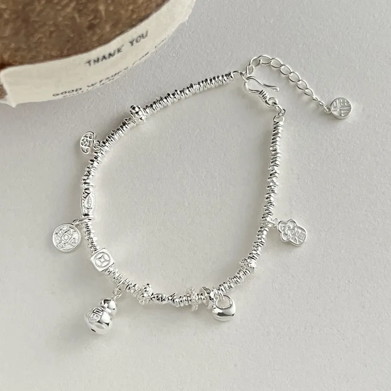 Aikala 925 Sterling Silver Bracelets Unisex-4