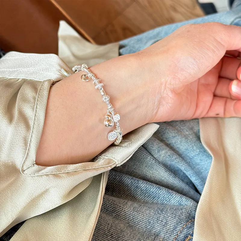 Aikala 925 Sterling Silver Bracelets Unisex-1