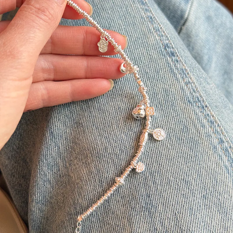 Aikala 925 Sterling Silver Bracelets Unisex-2