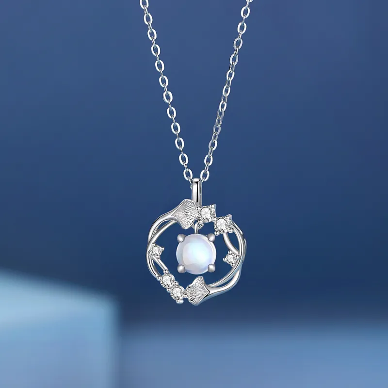 Silver Trim 999 Fine Silver Necklaces Women's Silver-5