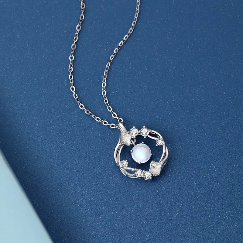 Silver Trim 999 Fine Silver Necklaces Women's Silver-6