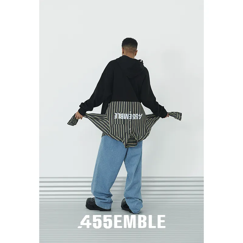 455EMBLE Sweatshirt Unisex Black-3