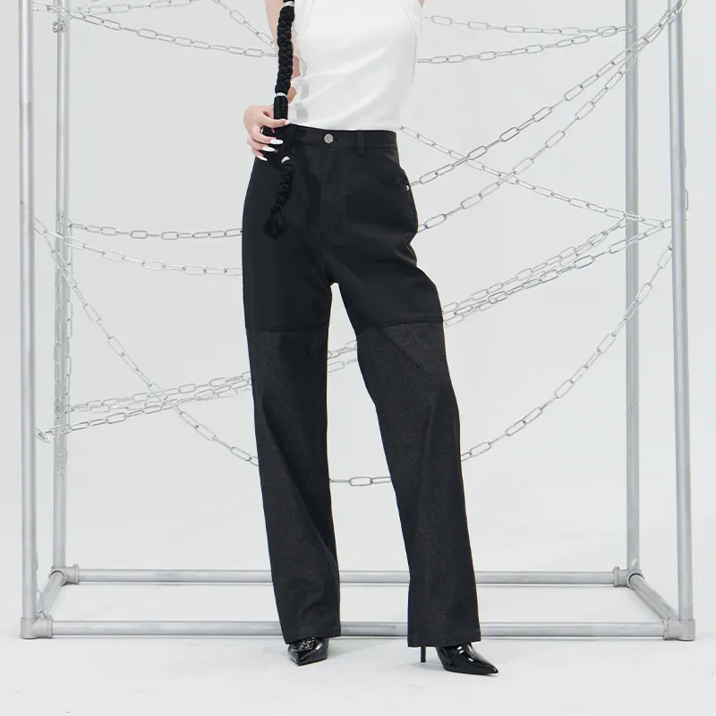 455EMBLE Jeans Unisex Black-2