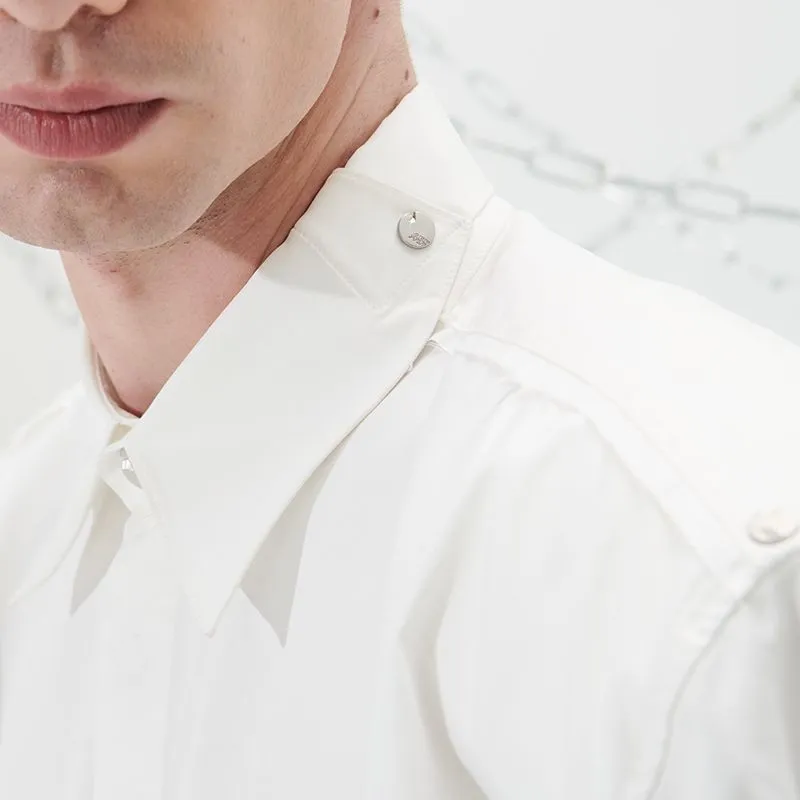 455EMBLE Shirts Unisex White-3