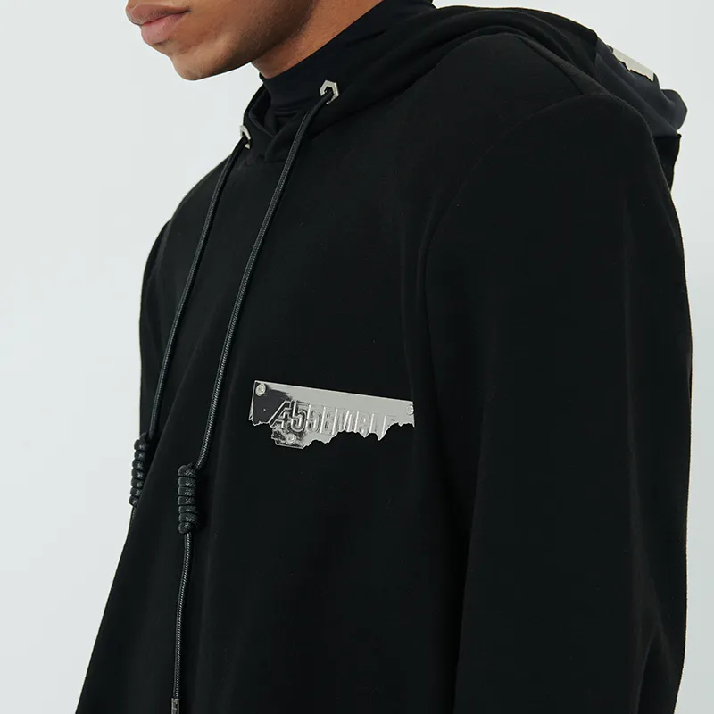 455EMBLE Sweatshirt Unisex Black-5