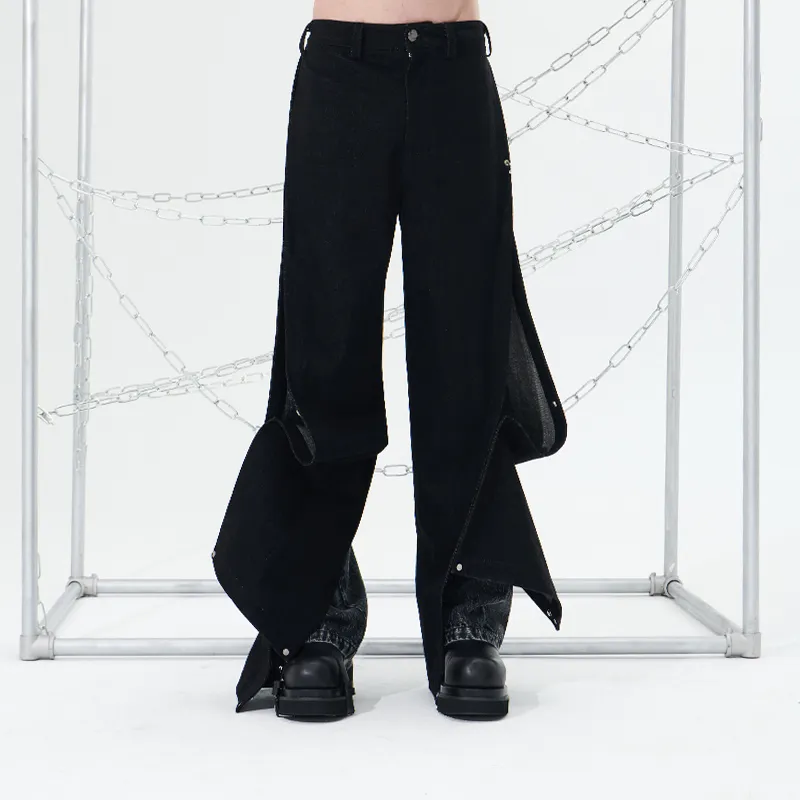 455EMBLE Jeans Unisex Black-2