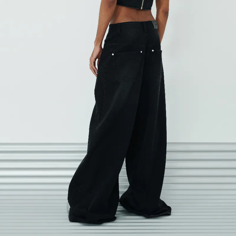 455EMBLE Jeans Unisex Black-2
