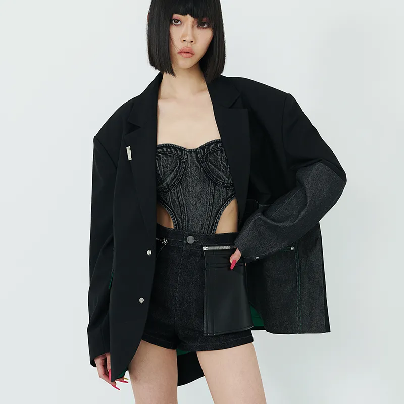 455EMBLE Business Suit Unisex Black-2