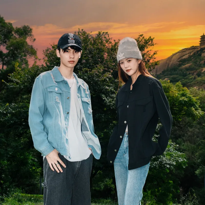 DESSO Denim Jackets Unisex-2
