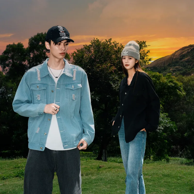DESSO Denim Jackets Unisex-5