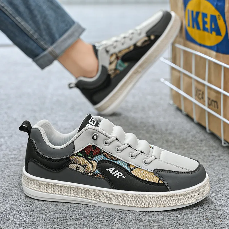 Yalu Low Top Skateboard Shoes Men's-16