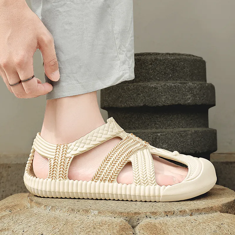 Yalu Minimalist Style Fashion Roman Sandals Men's-27