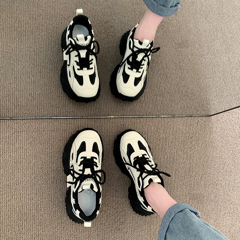Yalu Low Top Chunky Sneakers Women's-2