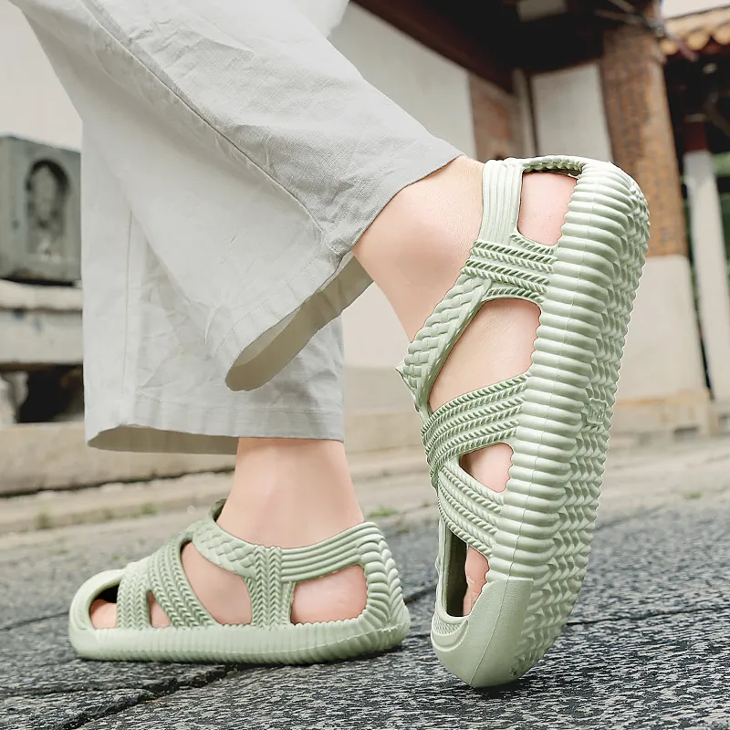 Yalu Minimalist Style Fashion Roman Sandals Men's-36