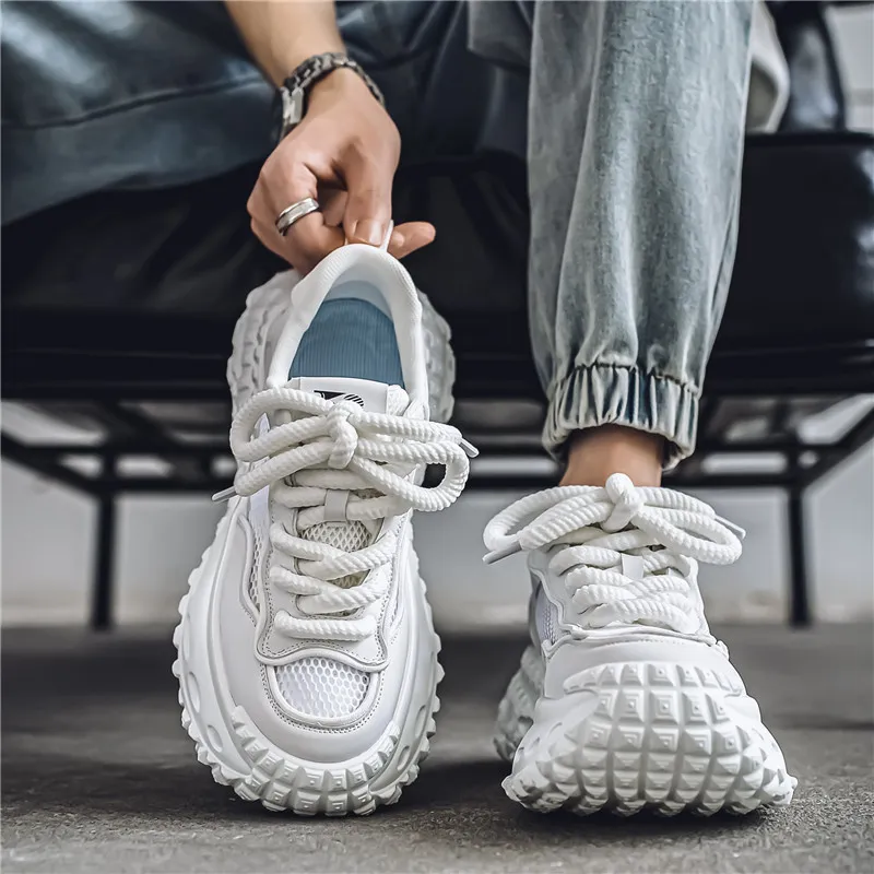 Yalu Breathable And Lightweight Chunky Sneakers Men's-4