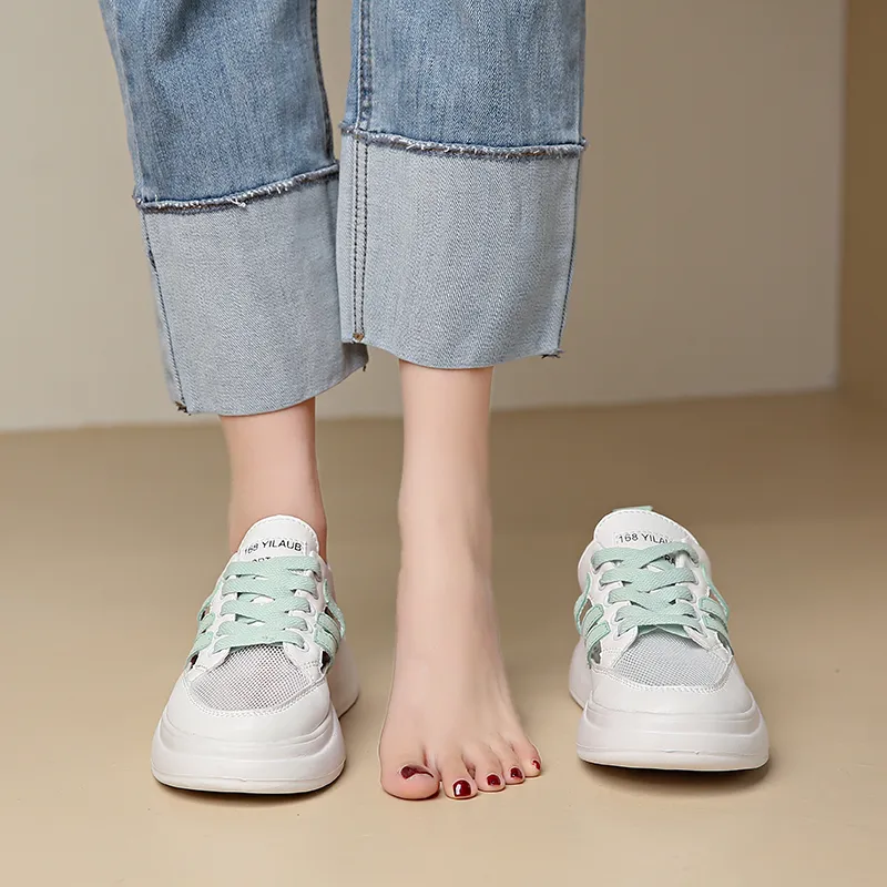 Yalu Low Top Chunky Sneakers Women's-12