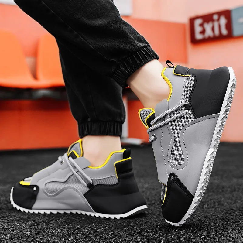 Yalu Breathable And Lightweight Low Top Chunky Sneakers Men's-12