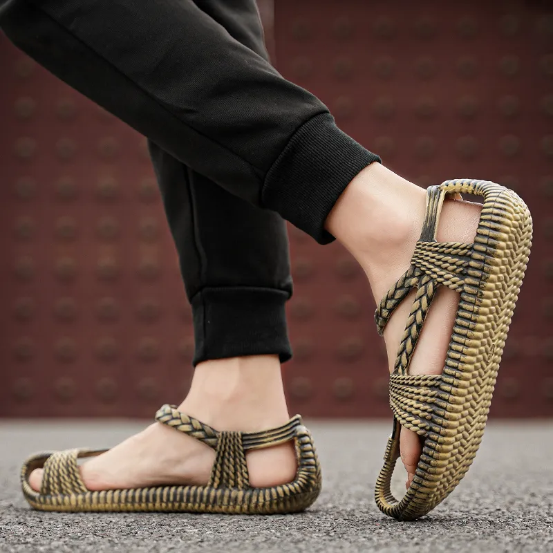 Yalu Beach Sandals Unisex Bronze-8