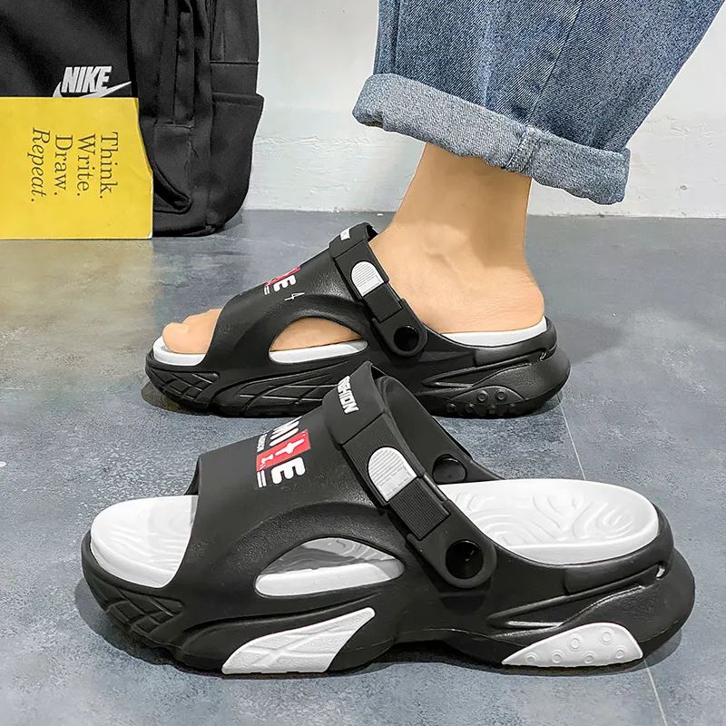 Yalu Slip Resistant Odor Resistant Slide Slippers Men's-11
