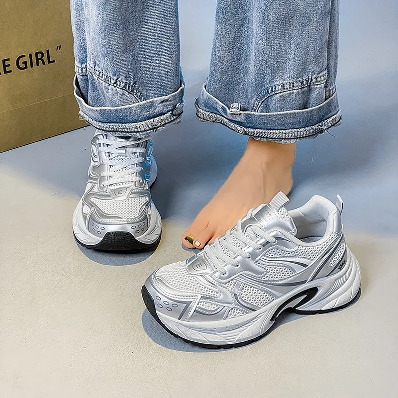 Yalu Low Top Chunky Sneakers Women's-11