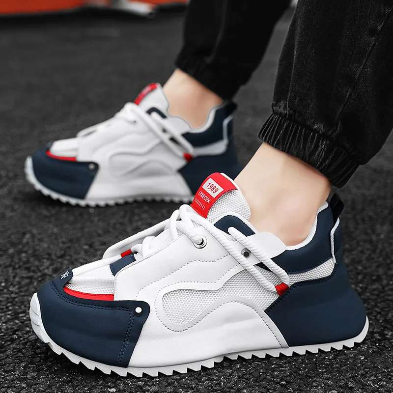 Yalu Breathable And Lightweight Low Top Chunky Sneakers Men's-18