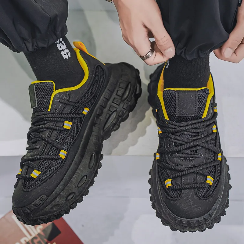 Yalu Low Top Chunky Sneakers Men's-15