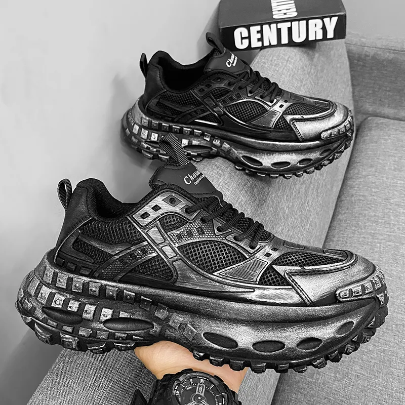 Yalu Low Top Chunky Sneakers Men's-2
