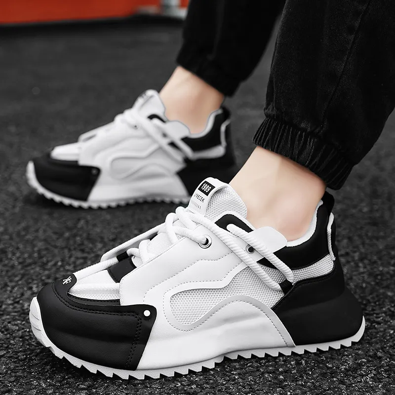 Yalu Breathable And Lightweight Low Top Chunky Sneakers Men's-3