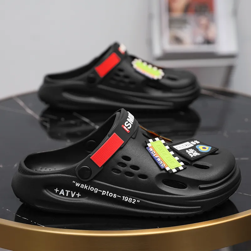 Yalu Fashion Versatile Clogs Men's-34