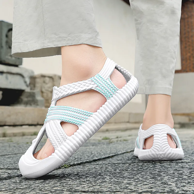 Yalu Minimalist Style Fashion Roman Sandals Men's-14