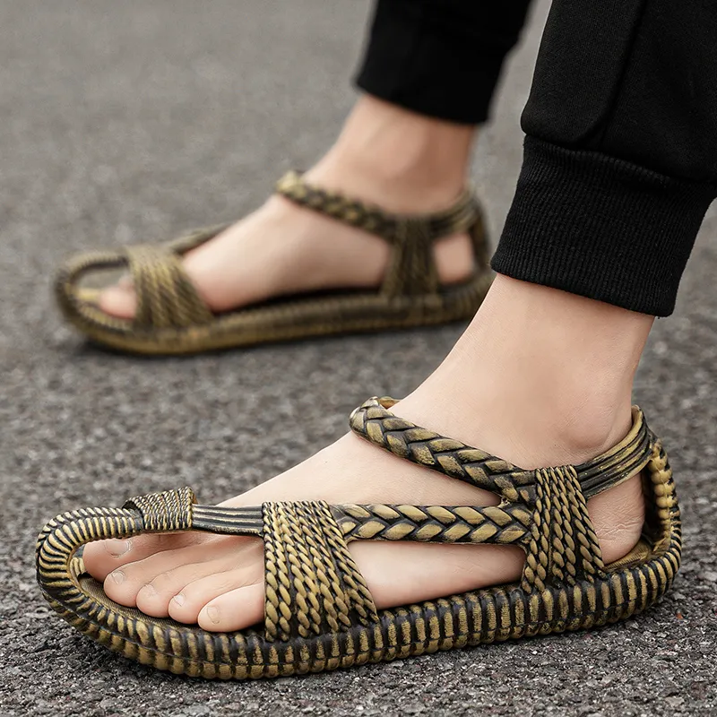 Yalu Beach Sandals Unisex Bronze-11