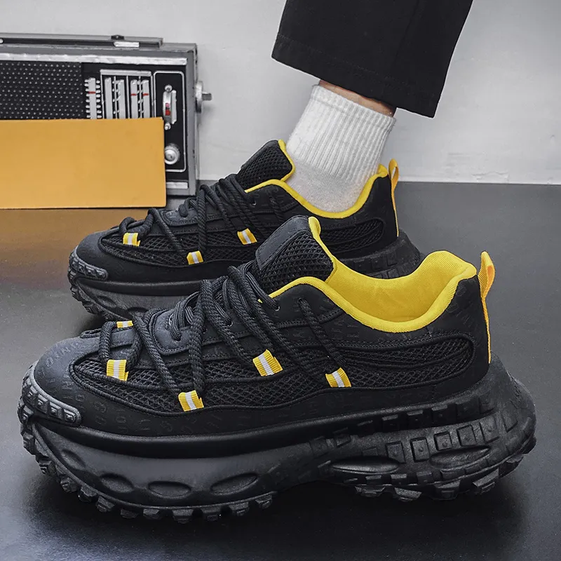 Yalu Low Top Chunky Sneakers Men's-12