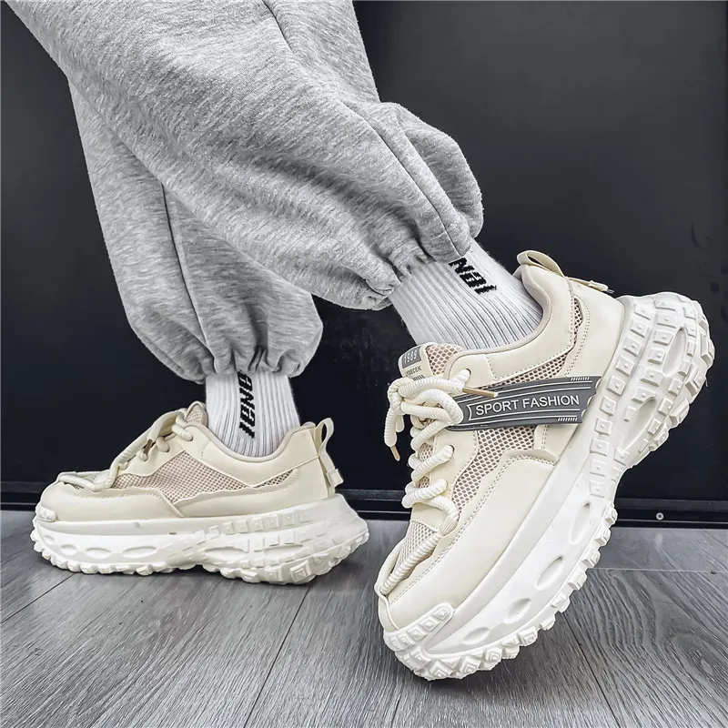 Yalu Low Top Chunky Sneakers Men's-4