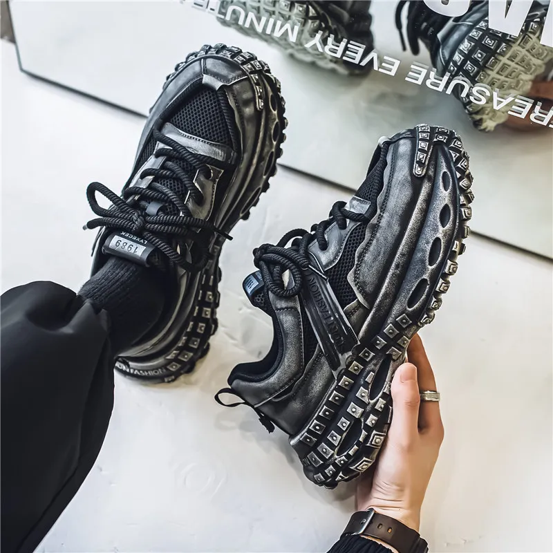Yalu Low Top Chunky Sneakers Men's-15
