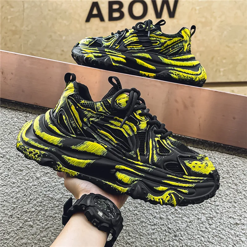 Yalu Low Top Chunky Sneakers Men's-6