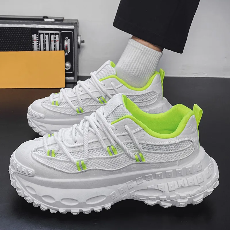 Yalu Low Top Chunky Sneakers Men's-1
