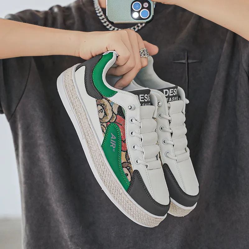 Yalu Low Top Skateboard Shoes Men's-7