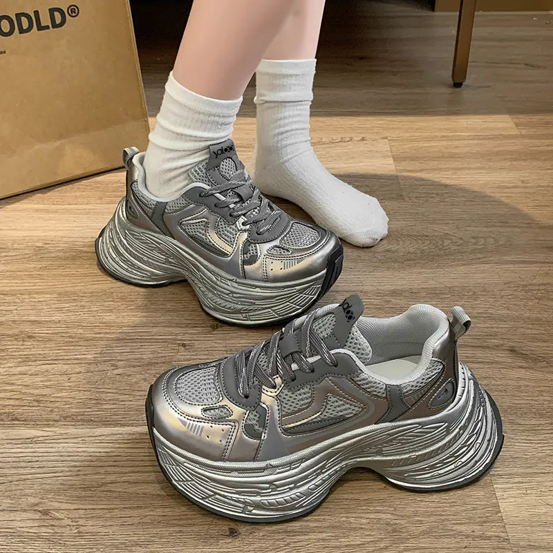 Yalu Low Top Chunky Sneakers Women's-5