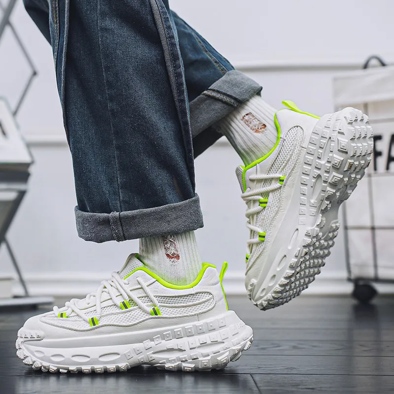 Yalu Low Top Chunky Sneakers Men's-5