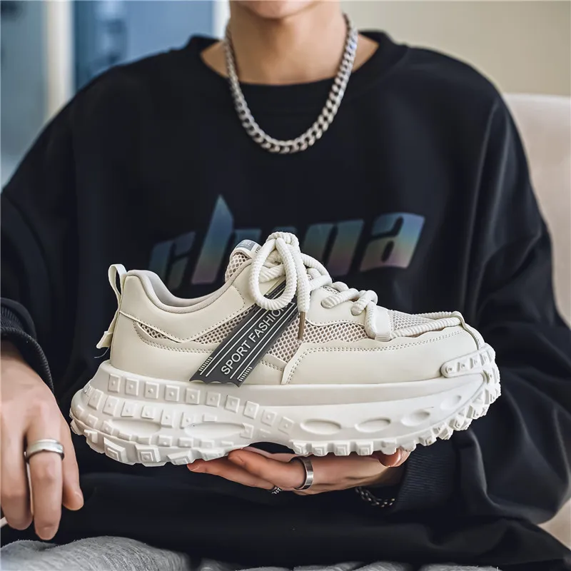 Yalu Low Top Chunky Sneakers Men's-1