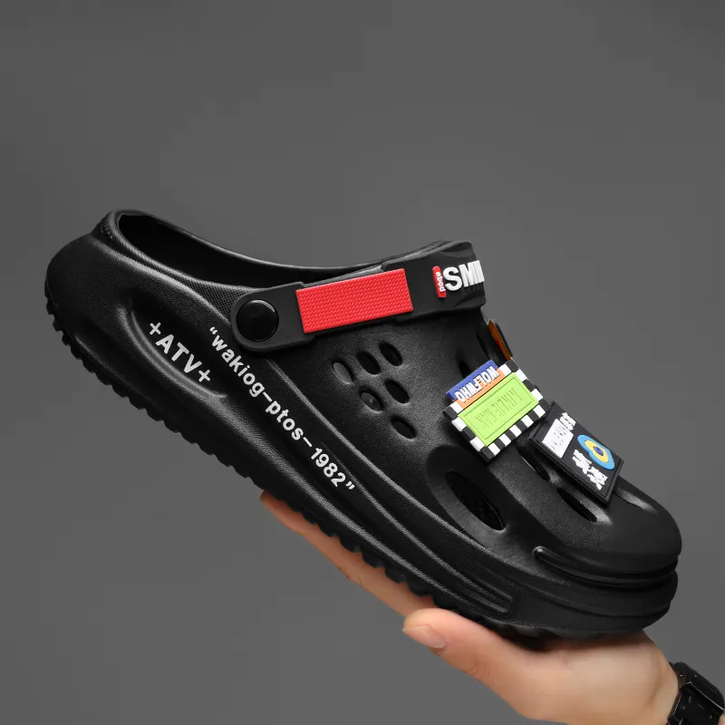 Yalu Fashion Versatile Clogs Men's-37