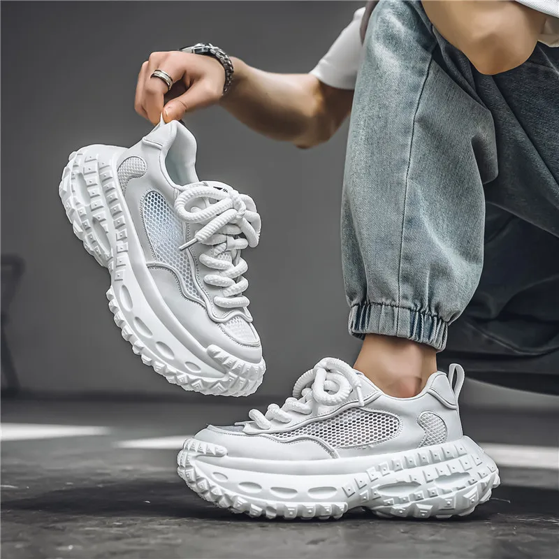 Yalu Breathable And Lightweight Chunky Sneakers Men's-7