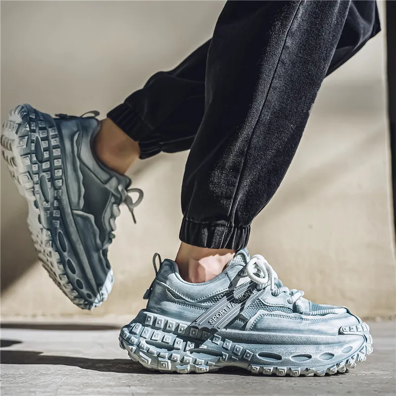 Yalu Low Top Chunky Sneakers Men's-26