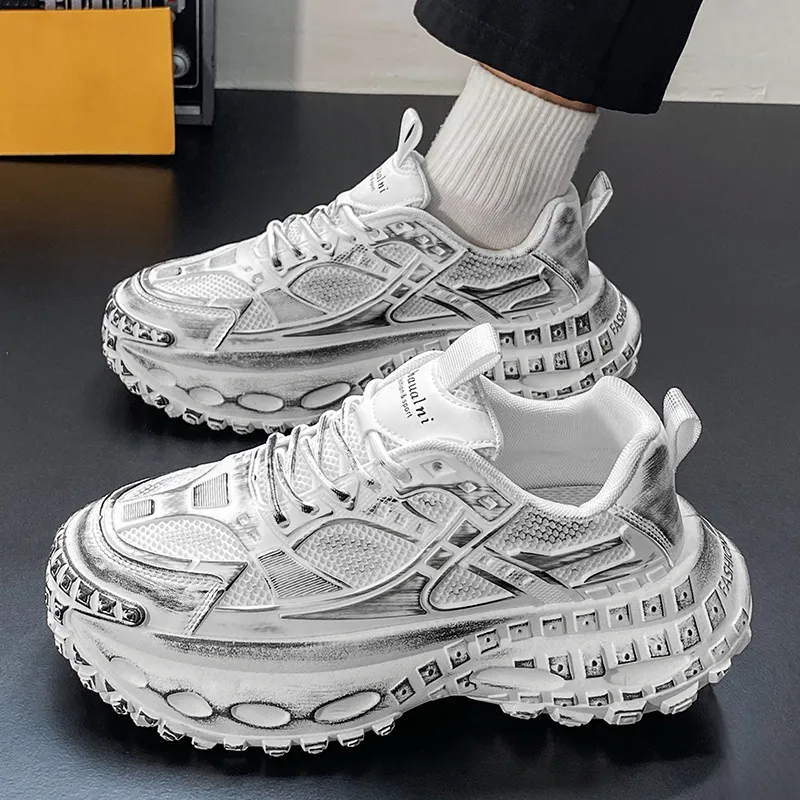 Yalu Low Top Chunky Sneakers Men's-13