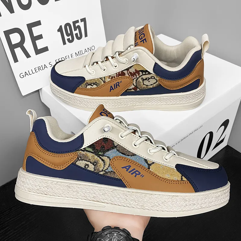 Yalu Low Top Skateboard Shoes Men's-25