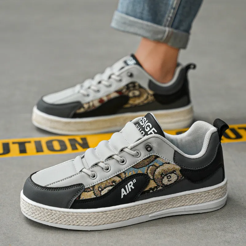Yalu Low Top Skateboard Shoes Men's-17