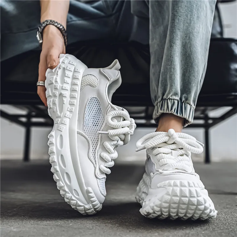 Yalu Breathable And Lightweight Chunky Sneakers Men's-5