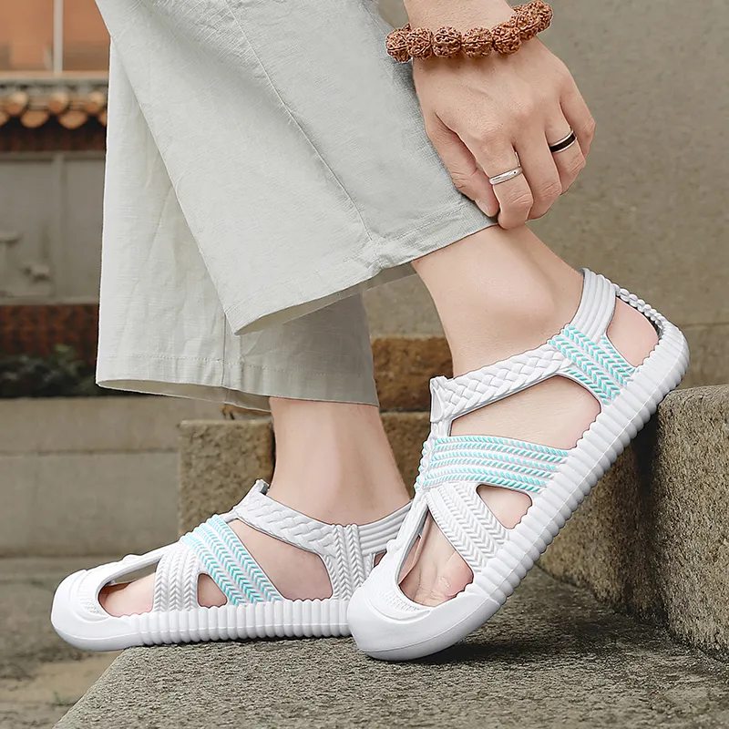 Yalu Minimalist Style Fashion Roman Sandals Men's-16