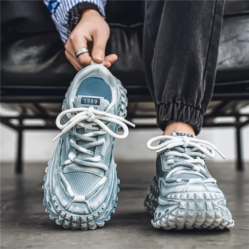 Yalu Low Top Chunky Sneakers Men's-27