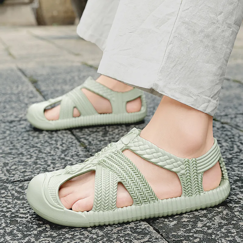 Yalu Minimalist Style Fashion Roman Sandals Men's-38